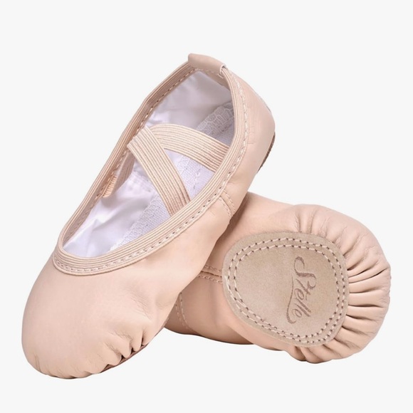 Good🎉 Condition STELLE Girls Ballet shoes - pink size 11 - Picture 1 of 8